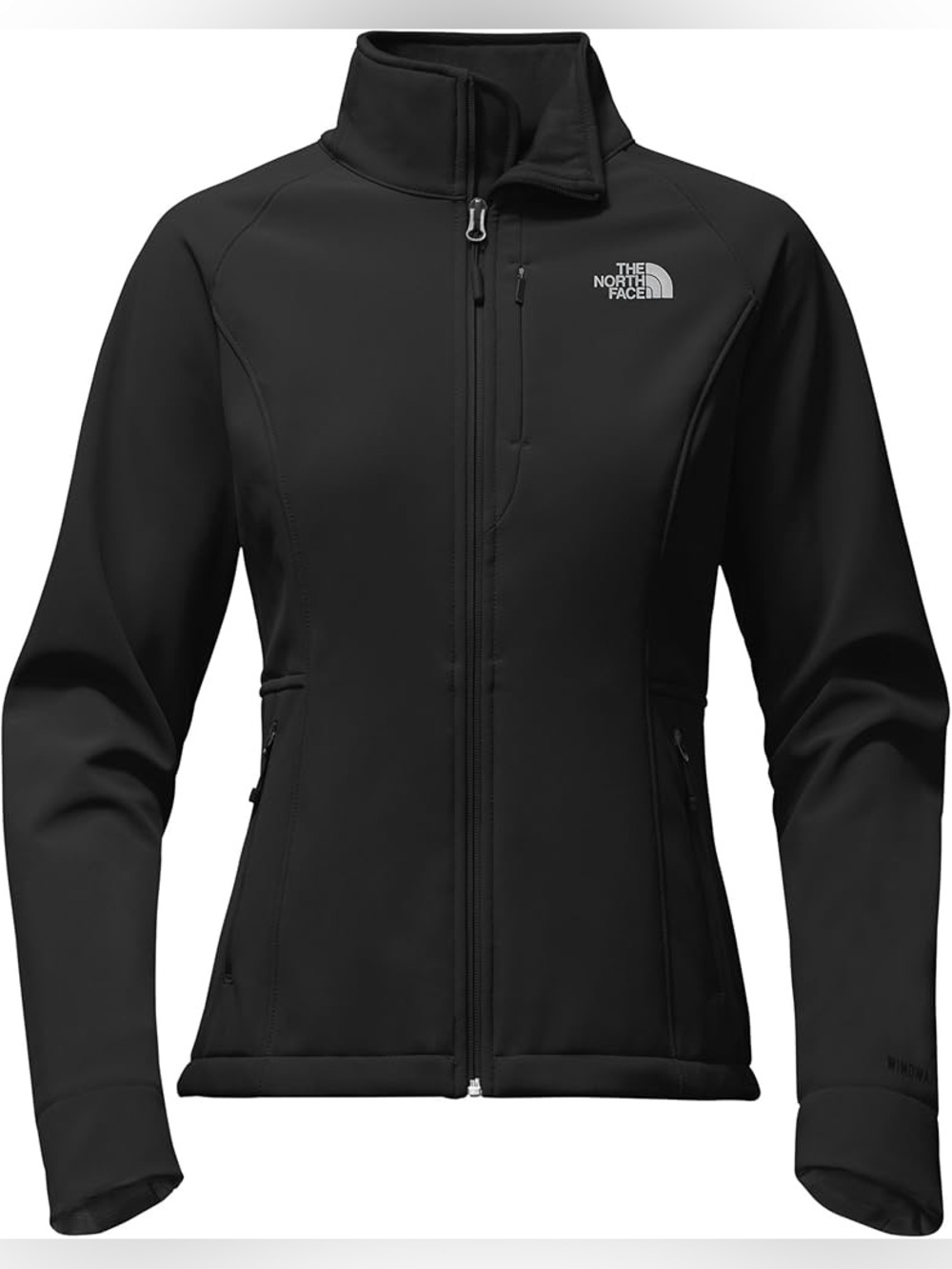 The North Face Women's Black Softshell Utility Jacket with pockets